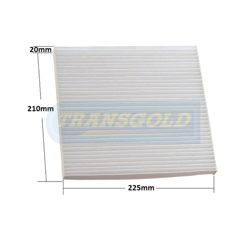 Transgold Cabin/pollen Filter TCF327 RCA327P