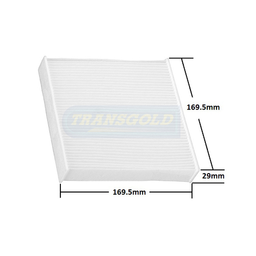 Transgold Cabin Filter WACF0275 TCF403