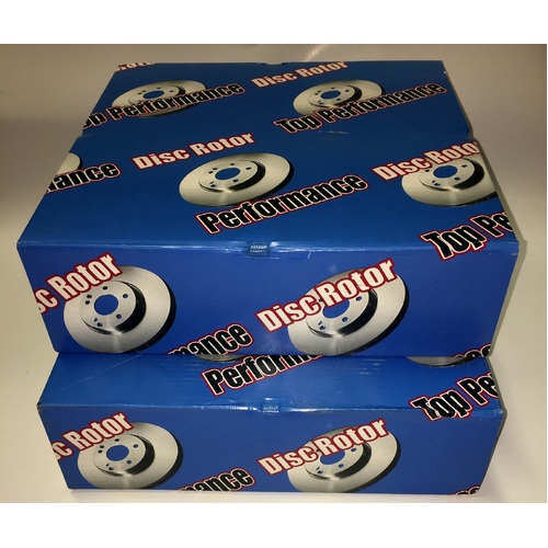 Rear T/p Brake Disc Rotors (pair) TD2145-2 RDA8194