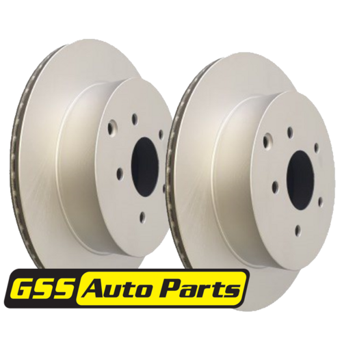 Rear T/p Brake Disc Rotors (pair) TD2313-2