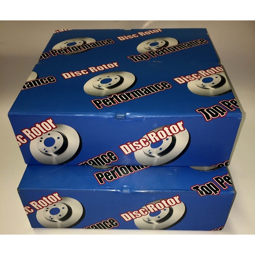 T/p Brake Disc Rotors (pair) TD2870-2 RDA7570