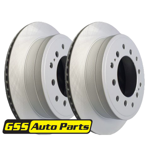 Rear T/p Brake Disc Rotors (pair) TD793-2 RDA7671