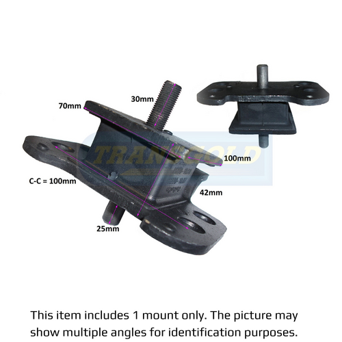 Transgold Front Engine Mount TEM0832