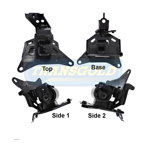 Transgold Left Engine Mount - TEM3458