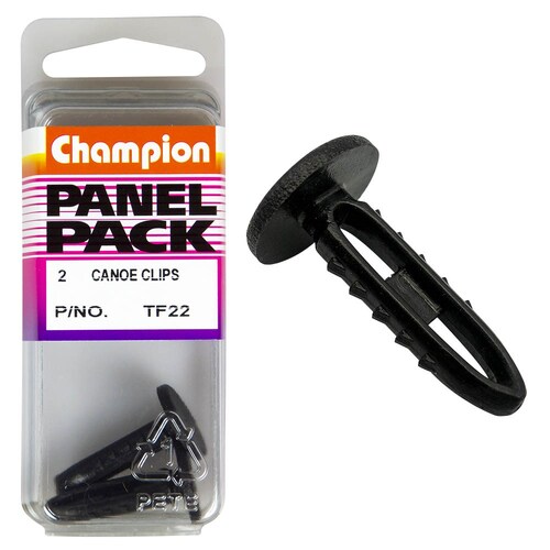 Champion Fasteners Canoe Clips (11Mm Head, 26.5Mm Length, Pack Of 2) 2PK TF22