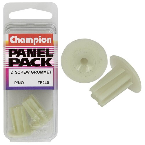Champion Fasteners Screw Grommets (22Mm Head, 20Mm Length, Pack Of 2) 2PK TF240