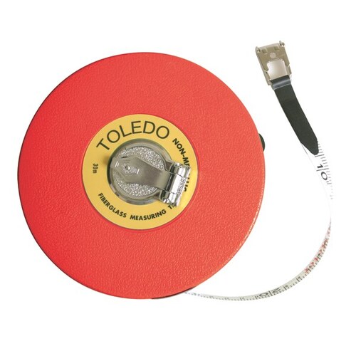 Toledo Fibreglass Tape 30metre TF30M TF30M
