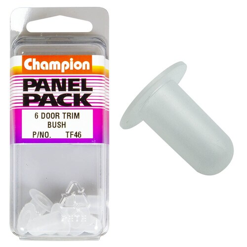 Champion Fasteners Door Trim Bush (7Mm Width, To Suit 8Mm Hole) - Pack Of 6 6PK TF46