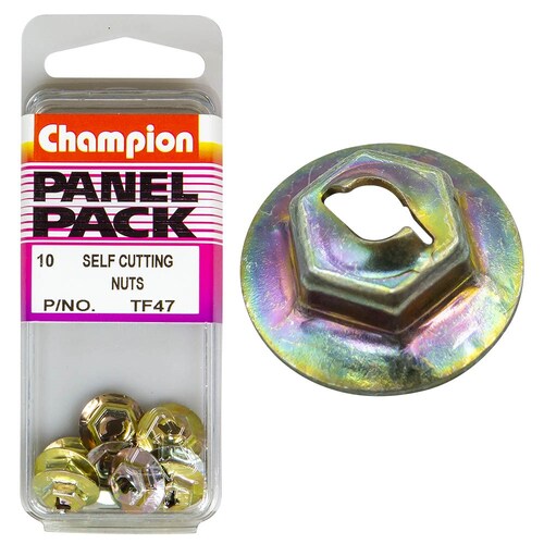 Champion Fasteners Self Cutting Nuts (1/8", Zinc Plated) - Pack of 5 20PK TF47