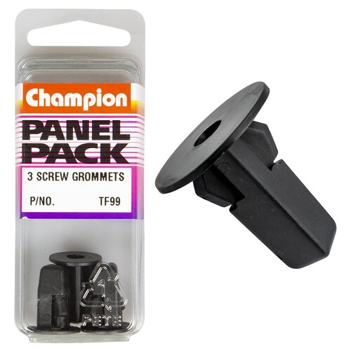 Champion Fasteners Screw Grommets (16Mm Head, 18Mm Length, Pack Of 3) 3PK TF99