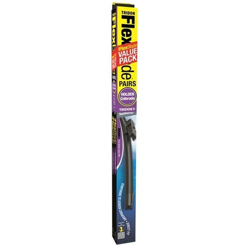 Tridon Value Pack 22In Flexblade Wiper Blades - 2Pc 450mm (18") & 550mm (22") TFBPB