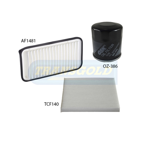Transgold Filter Service Kit TFK0005