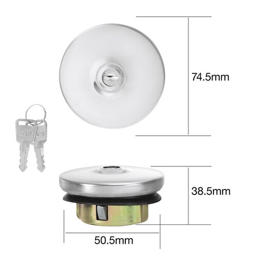 Tridon Locking Fuel Cap TFL204V
