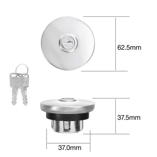 Tridon Locking Fuel Cap TFL208V
