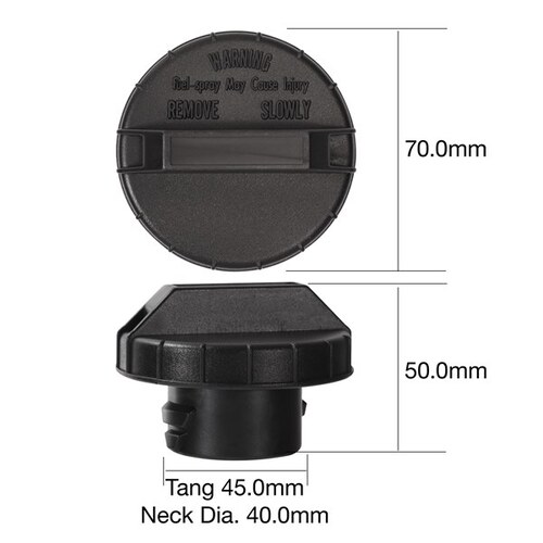 Tridon Non Locking Fuel Cap TFNL232