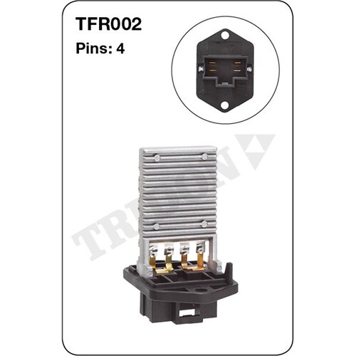 Tridon Heater Fan Resistor TFR002