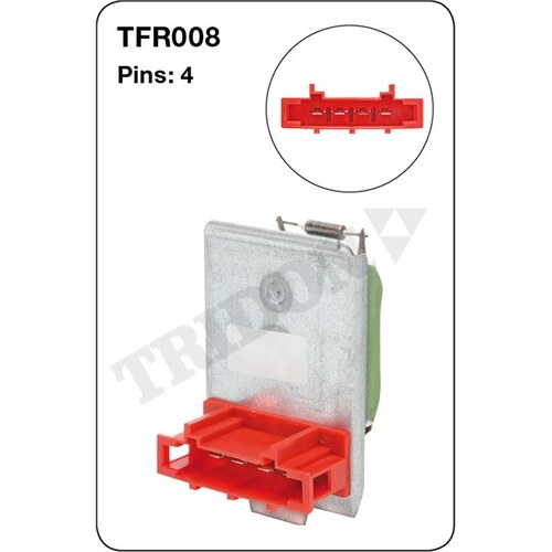Tridon Heater Fan Resistor TFR008
