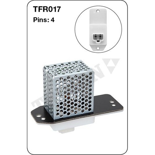 Tridon Heater Fan Resistor TFR017
