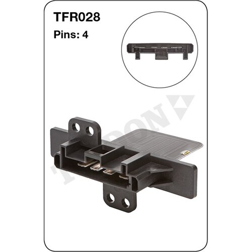 Tridon Heater Fan Resistor TFR028