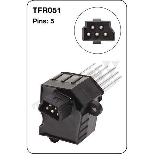 Tridon Heater Fan Resistor TFR051