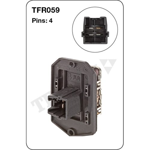 Tridon Heater Fan Resistor TFR059