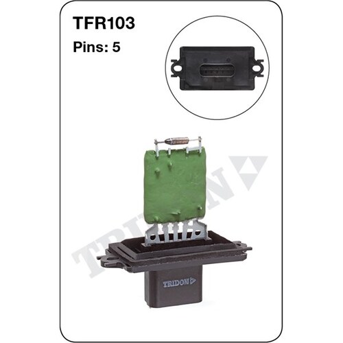 Tridon Heater Fan Resistor TFR103