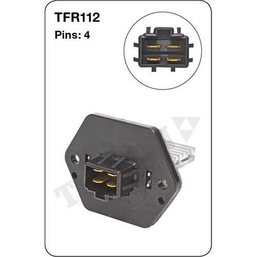 Tridon Heater Fan Resistor TFR112