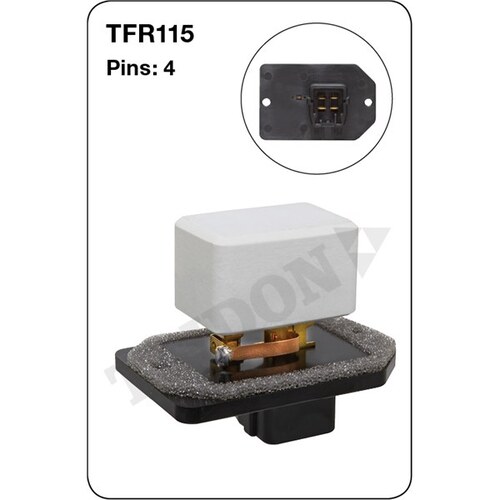 Tridon Heater Fan Resistor TFR115