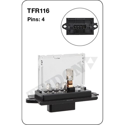 Tridon Heater Fan Resistor TFR116