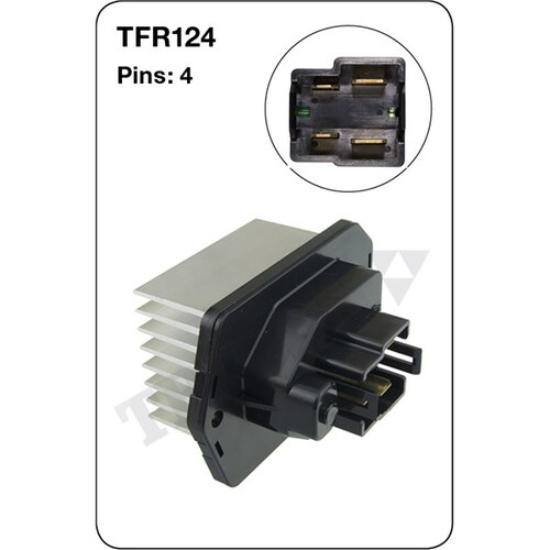 Tridon Heater Fan Resistor TFR124