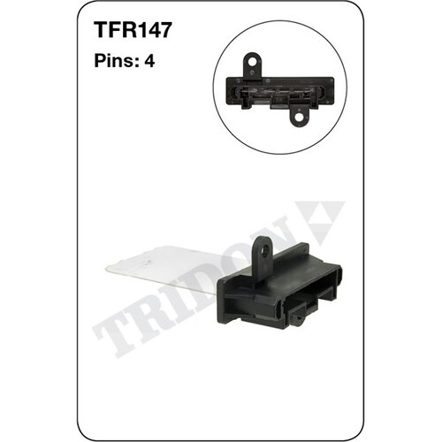 Tridon Heater Fan Resistor TFR147