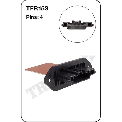 Tridon Heater Fan Resistor TFR153