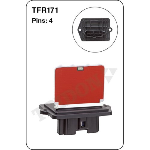 Tridon Heater Fan Resistor TFR171