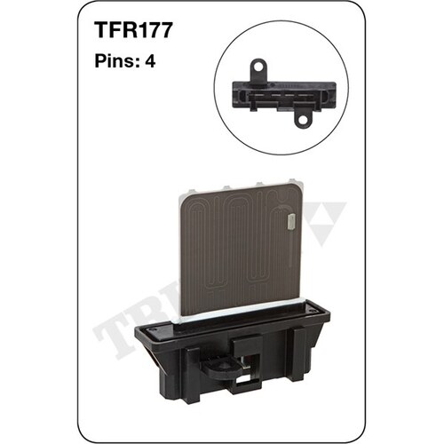Tridon Heater Fan Resistor TFR177