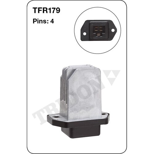 Tridon Heater Fan Resistor TFR179