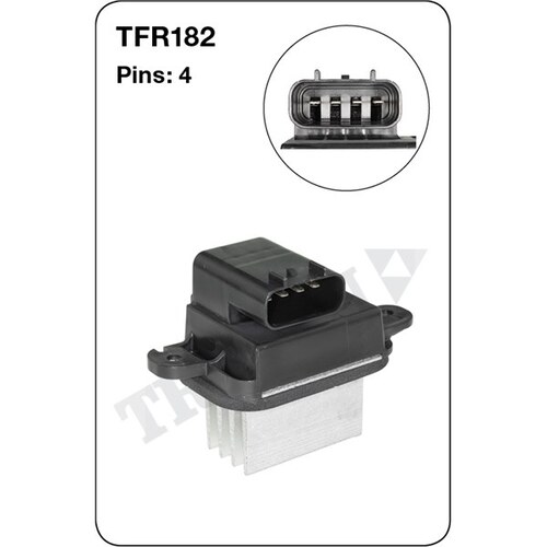 Tridon Heater Fan Resistor TFR182