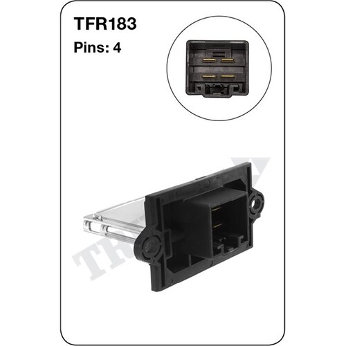 Tridon Heater Fan Resistor TFR183