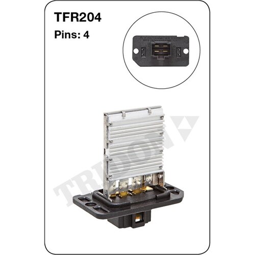 Tridon Heater Fan Resistor TFR204
