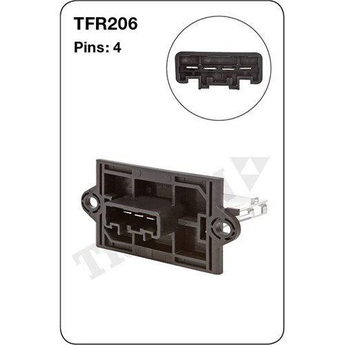 Tridon Heater Fan Resistor TFR206