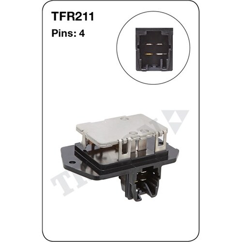 Tridon Heater Fan Resistor TFR211