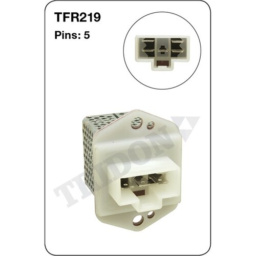 Tridon Heater Fan Resistor TFR219