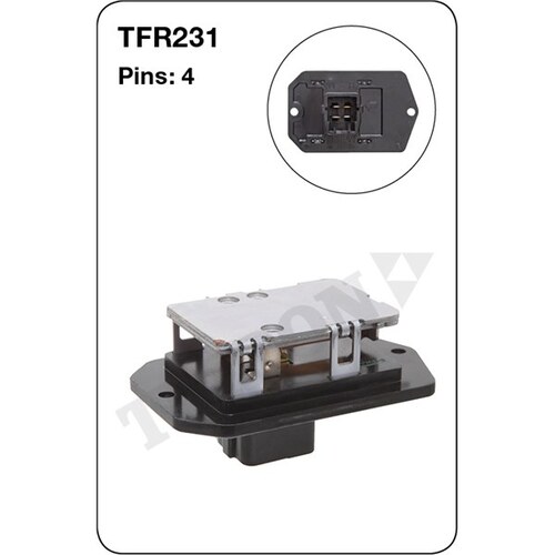 Tridon Heater Fan Resistor TFR231