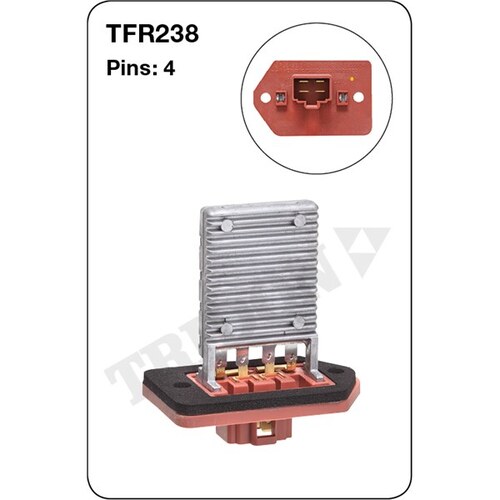 Tridon Heater Fan Resistor TFR238