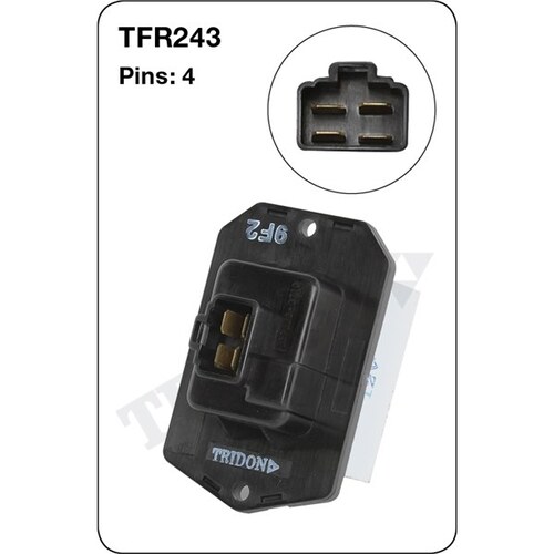 Tridon Heater Fan Resistor TFR243