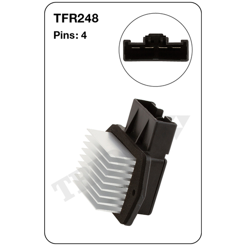 Tridon Heater Fan Resistor TFR248