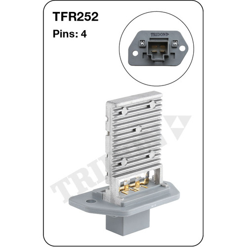 Tridon Heater Fan Resistor TFR252