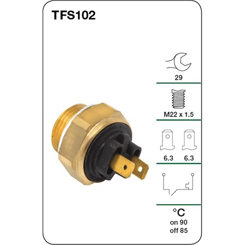 Tridon Thermo Fan Switch TFS102
