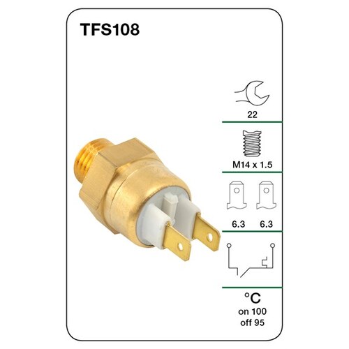 Tridon Thermo Fan Switch TFS108