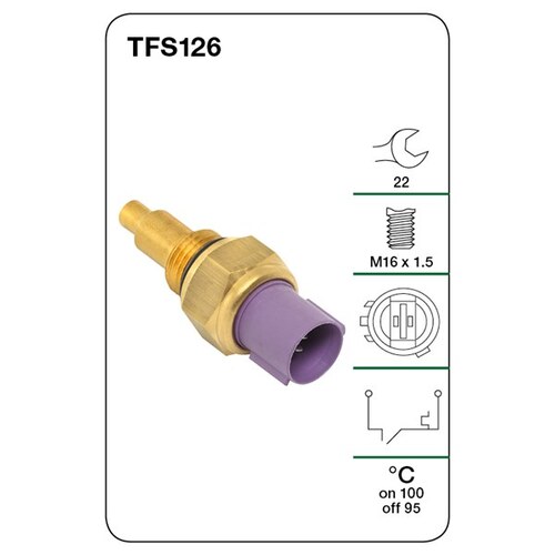Tridon Thermo Fan Switch TFS126