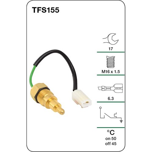 Tridon Thermo Fan Switch TFS155